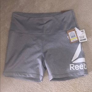 Reebok high rise shorts!